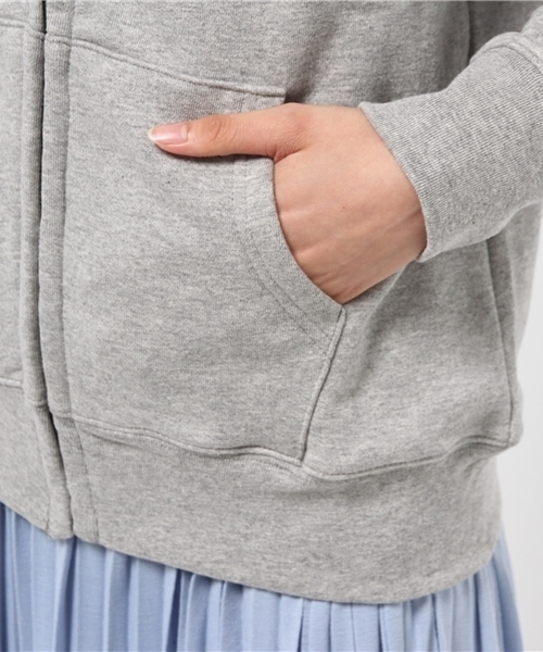 FRUIT OF THE LOOM（フルーツオブザルーム）の「【FRUIT OF THE LOOM×CIAOPANIC TYPY】フルーツコラボジップパーカ（パーカー・レディース・グレー/ホワイト/ネイビー・FREE）」の9枚目の写真