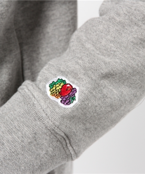 FRUIT OF THE LOOM（フルーツオブザルーム）の「【FRUIT OF THE LOOM×CIAOPANIC TYPY】フルーツコラボジップパーカ（パーカー・レディース・グレー/ホワイト/ネイビー・FREE）」の10枚目の写真