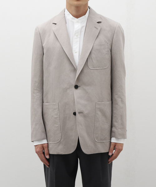 EDIFICE(エディフィス)の「:colon ( コロン) CJK-1LC Twill S2B Jacket CJK-1/LCTWILL(テーラードジャケット・メンズ・ブラウン/ベージュ系その他・3/5/1)」の4枚目の写真