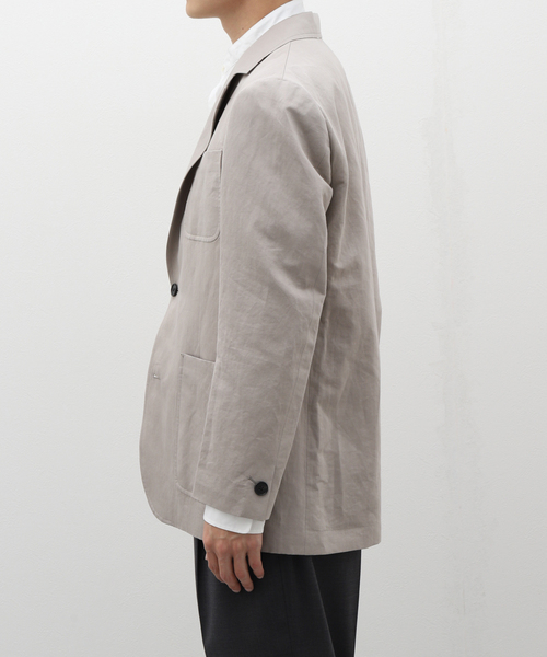 EDIFICE(エディフィス)の「:colon ( コロン) CJK-1LC Twill S2B Jacket CJK-1/LCTWILL(テーラードジャケット・メンズ・ブラウン/ベージュ系その他・3/5/1)」の5枚目の写真