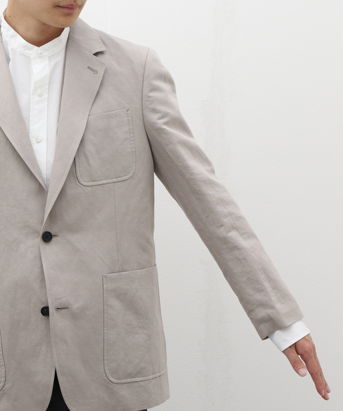 EDIFICE(エディフィス)の「:colon ( コロン) CJK-1LC Twill S2B Jacket CJK-1/LCTWILL(テーラードジャケット・メンズ・ブラウン/ベージュ系その他・3/5/1)」の9枚目の写真