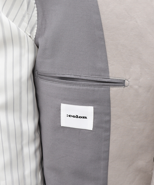 EDIFICE(エディフィス)の「:colon ( コロン) CJK-1LC Twill S2B Jacket CJK-1/LCTWILL(テーラードジャケット・メンズ・ブラウン/ベージュ系その他・3/5/1)」の18枚目の写真