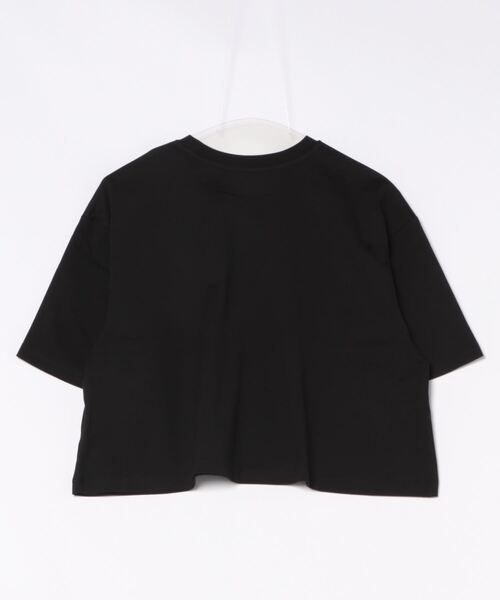 ミラオーウェン　ショート丈アップリケTシャツ　新品タグ付き セール】【USAGI ONLINE・ZOZO限定】ショート丈アップリケT
