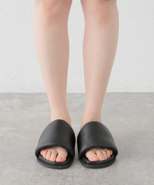 MAURO de BARI（マウロディバリ）の「【MAURO de BARI/マウロ デ バリ】パデットサンダル（サンダル・レディース・ブラック・23/24/25）」の10枚目の写真