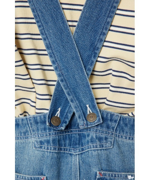 RODEO CROWNS WIDE BOWL（ロデオクラウンズワイドボウル）の「ヴィンテージライク オーバーオール（つなぎ/オールインワン・レディース・ブルー系その他3/ブルー・FREE）」の12枚目の写真