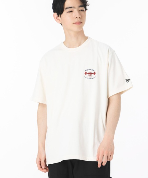 NEW ERA(ニューエラ)の「ニューエラ 韓国企画 半袖Tシャツ スケートボード(Tシャツ/カットソー・メンズ・ブラック/ホワイト/グリーン・M/L/XL/XXL/S)」の2枚目の写真