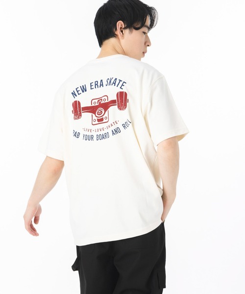 NEW ERA(ニューエラ)の「ニューエラ 韓国企画 半袖Tシャツ スケートボード(Tシャツ/カットソー・メンズ・ブラック/ホワイト/グリーン・M/L/XL/XXL/S)」の8枚目の写真