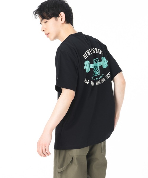 NEW ERA(ニューエラ)の「ニューエラ 韓国企画 半袖Tシャツ スケートボード(Tシャツ/カットソー・メンズ・ブラック/ホワイト/グリーン・M/L/XL/XXL/S)」の14枚目の写真