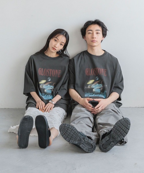 LOWRYS FARM(ローリーズファーム)の「カコウバンドTSS 114360(Tシャツ/カットソー・メンズ・ブラック/アイボリー/ブラック系その他2/ブラック系その他/エンジ・MEDIUM/LARGE)」の22枚目の写真