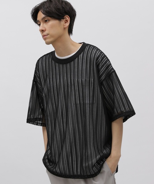 LAKOLE（ラコレ）の「【2枚セット】レースアンサンブルカットソー / 114249（Tシャツ/カットソー・メンズ・ライトグレー/ブラック/ブルー・MEDIUM/LARGE/X-LARGE）」の7枚目の写真