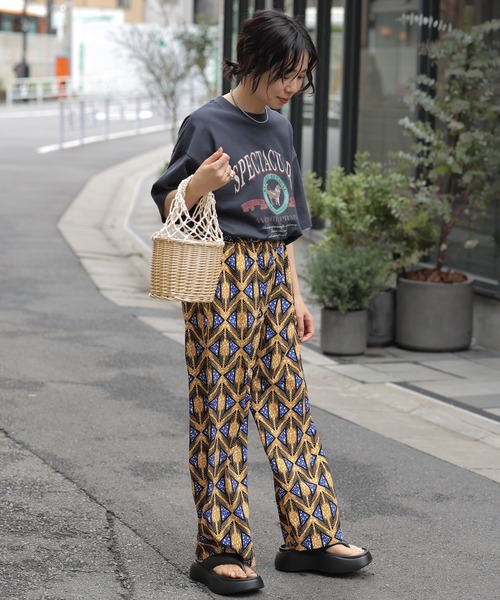 LEPSIM（レプシィム）の「ウィローマクラメコンビバッグ　112998（かごバッグ・レディース・オレンジ/アイボリー・ONE SIZE）」の22枚目の写真