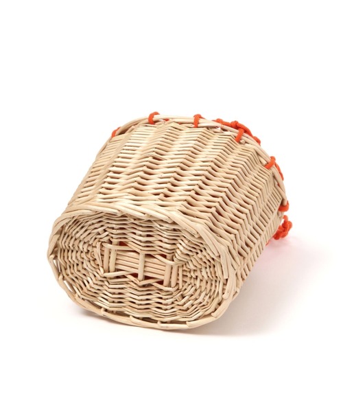 LEPSIM（レプシィム）の「ウィローマクラメコンビバッグ　112998（かごバッグ・レディース・オレンジ/アイボリー・ONE SIZE）」の21枚目の写真