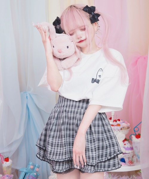 Hauls（ハウルズ）の「激盛れちぇっくミニすかーと（スカート・レディース・ブラック系その他/Black・FREE）」の10枚目の写真