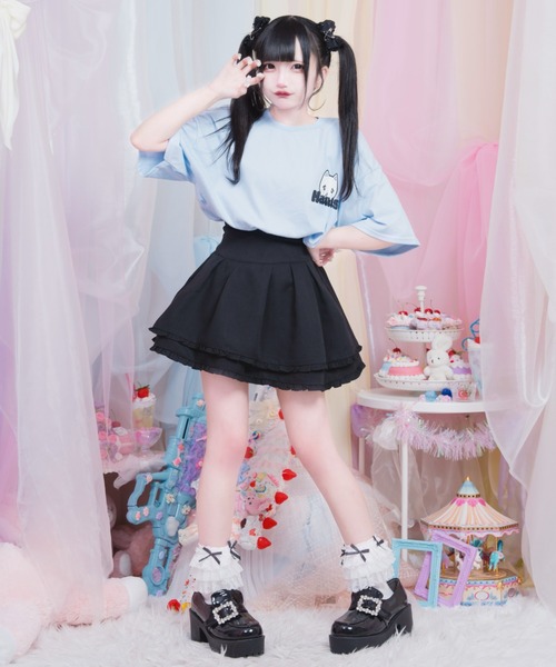 Hauls（ハウルズ）の「激盛れちぇっくミニすかーと（スカート・レディース・ブラック系その他/Black・FREE）」の7枚目の写真