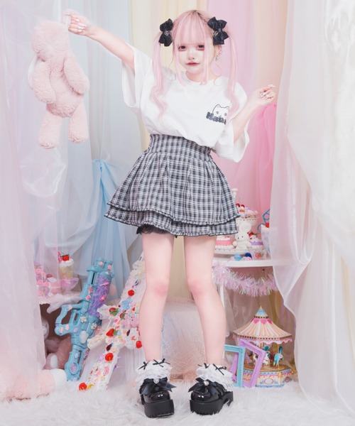 Hauls（ハウルズ）の「激盛れちぇっくミニすかーと（スカート）」 - WEAR