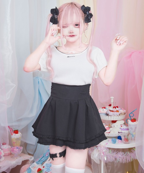 Hauls（ハウルズ）の「激盛れちぇっくミニすかーと（スカート・レディース・ブラック系その他/Black・FREE）」の18枚目の写真