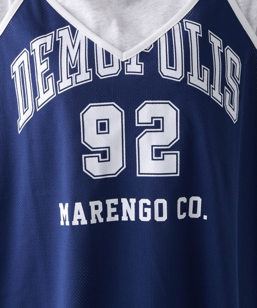 repipi armario(レピピ アルマリオ)の「メッシュロゴオーバーキャミ(キャミソール・キッズ・イエロー/ホワイト/ブルー・LARGE/MEDIUM)」の8枚目の写真