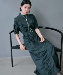 HARE | ギャザーデザインワンピース(HARE)(ワンピース)