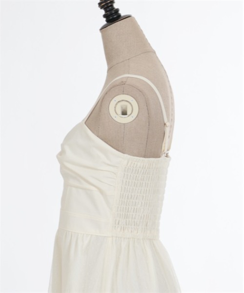 axes femme POETIQUE（アクシーズファムポエティック）の「リボンデザインチュールワンピース（ワンピース・レディース・ブラック/ラベンダー/キナリ/イエロー・MEDIUM）」の11枚目の写真