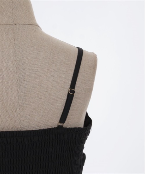 axes femme POETIQUE（アクシーズファムポエティック）の「リボンデザインチュールワンピース（ワンピース・レディース・ブラック/ラベンダー/キナリ/イエロー・MEDIUM）」の20枚目の写真