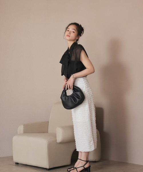 fifth(フィフス)の「フリルスカート(スカート・レディース・ホワイト/グレー/ブラック・M)」の6枚目の写真