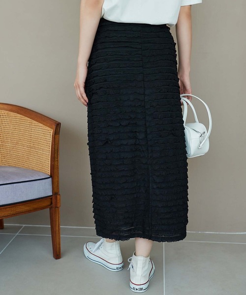 fifth(フィフス)の「フリルスカート(スカート・レディース・ホワイト/グレー/ブラック・M)」の11枚目の写真