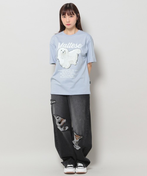 00's archive MMAELITE サーマルカットソー お兄系 vkei WAIKEI☆Maltese archive sweatshirts (Wai Kei/スウェット