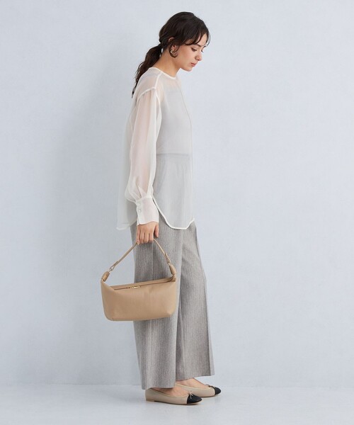 green label relaxing(グリーンレーベルリラクシング)の「<PRATO MADE IN ITALY>ワンハンドル バッグ(ショルダーバッグ・レディース・ベージュ/コバルトブルー/ブラック・FREE)」の8枚目の写真