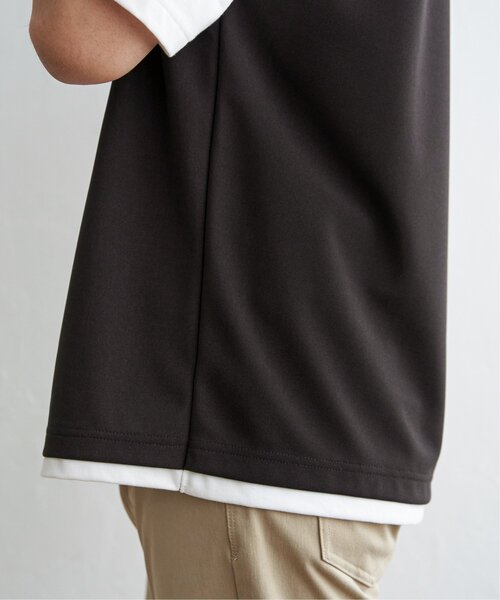 ikka(イッカ)の「【接触冷感/親子コーデ】速乾COOLフェイクベストTシャツ(Tシャツ/カットソー・メンズ・ワイン/チャコールグレー/グリーン・XL/M/S/L)」の17枚目の写真