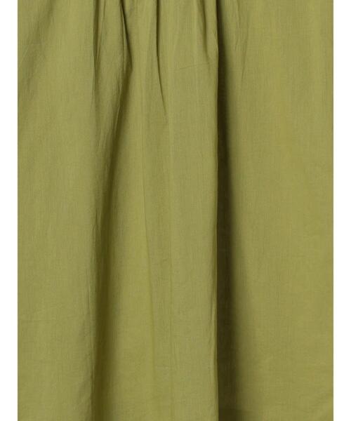 Samansa Mos2 blue（サマンサモスモスブルー）の「【Made in India】ボイルギャザーブラウス（シャツ/ブラウス・レディース・ブルー/グリーン/カーキ/ブラック・F）」の9枚目の写真