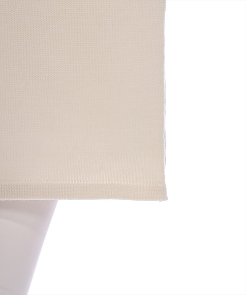 clear（クリア）の「ニットアイラインスカート [着回し シンプル]≪2024AW新作≫（スカート・レディース・ブラック/アイボリー・S/M）」の11枚目の写真