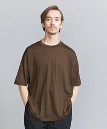 BEAUTY&YOUTH UNITED ARROWS | 【別注】 ＜WOOL LABO（R）＞ シアー スラブ Tシャツ(Tシャツ/カットソー)