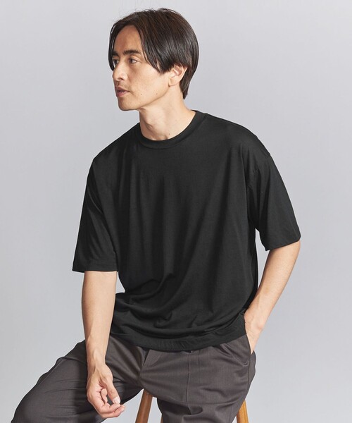 セール】【別注】 ＜WOOL LABO（R）＞ シアー スラブ Tシャツ（Tシャツ 