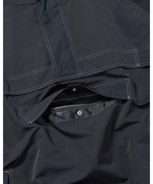 uniform experiment（ユニフォームエクスペリメント）の「ATHLETIC VENTILATION PULLOVER（ブルゾン・メンズ・ブラック・1/2/3/4）」の7枚目の写真