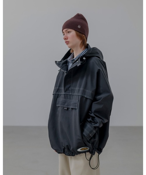 uniform experiment（ユニフォームエクスペリメント）の「ATHLETIC VENTILATION PULLOVER（ブルゾン・メンズ・ブラック・1/2/3/4）」の2枚目の写真