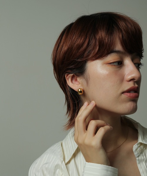 【りふ】ENELSIA バレンタインシーズン限定ピアス 楽天市場】Paved double zirconia pierce | ミニ ピアス