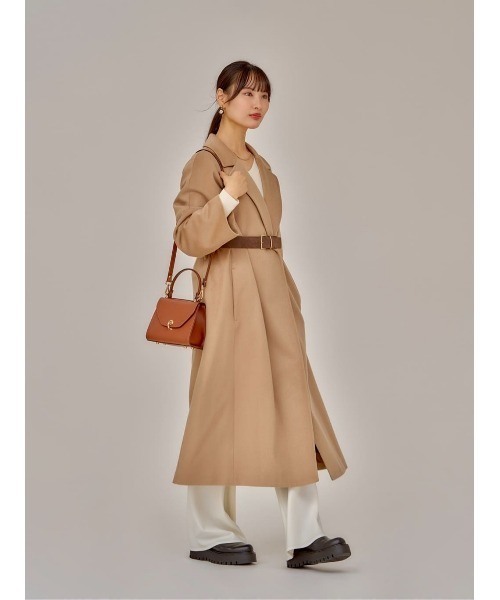 ◇カシミヤビーバーコート（トレンチコート）｜allureville