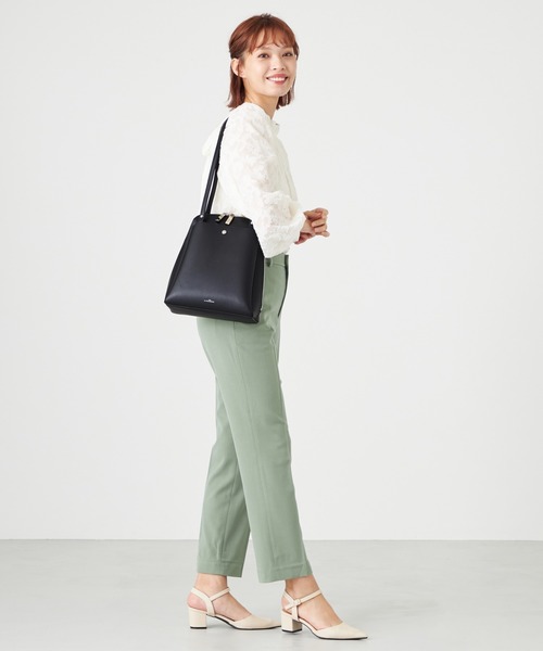 LA BAGAGERIE（ラバガジェリー）の「クイックチェンジ2WAYバッグ（トートバッグ・レディース・ピンク/レッド/マスタード/グレー/ブラック/ライトベージュ/カーキ・FREE）」の18枚目の写真