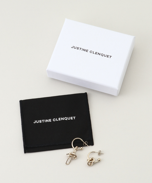JUSTINE CLENQUET（ジュスティーヌクランケ）の「JUSTINE CLENQUET DARIA EARRINGS　30JC01DARIA6（ピアス（両耳用）・レディース・ゴールド・FREE）」の2枚目の写真
