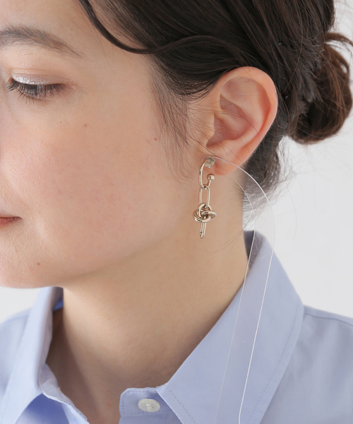 JUSTINE CLENQUET（ジュスティーヌクランケ）の「JUSTINE CLENQUET DARIA EARRINGS　30JC01DARIA6（ピアス（両耳用）・レディース・ゴールド・FREE）」の9枚目の写真