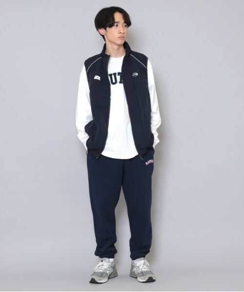 GLAZOS(グラソス)の「【大人向けサイズあり】ロゴジップアップベスト(ベスト・キッズ・ネイビー/ブラック・M/S/LL/L)」の6枚目の写真