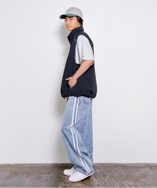 GLAZOS(グラソス)の「【大人向けサイズあり】ロゴジップアップベスト(ベスト・キッズ・ネイビー/ブラック・M/S/LL/L)」の8枚目の写真