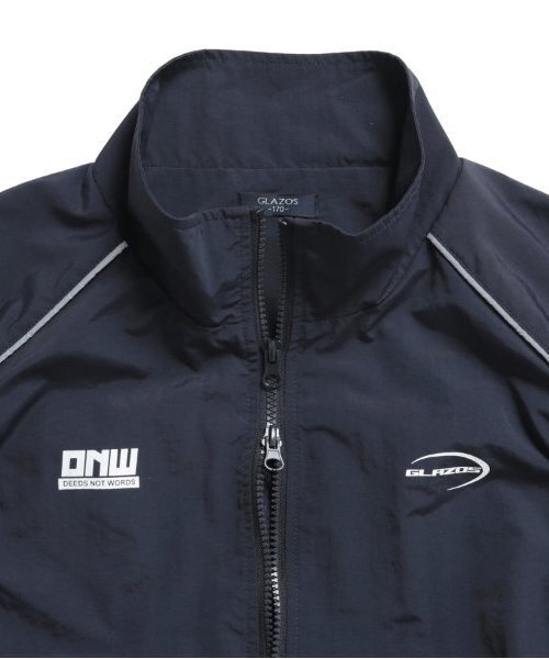 GLAZOS(グラソス)の「【大人向けサイズあり】ロゴジップアップベスト(ベスト・キッズ・ネイビー/ブラック・M/S/LL/L)」の11枚目の写真