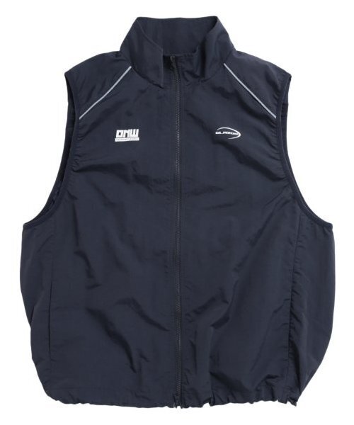 GLAZOS(グラソス)の「【大人向けサイズあり】ロゴジップアップベスト(ベスト・キッズ・ネイビー/ブラック・M/S/LL/L)」の21枚目の写真