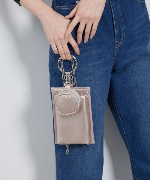 ROPE' PICNIC(ロペピクニック)の「【一部店舗限定】イヤホンケース+スマホサングラスショルダーバッグ(ショルダーバッグ・レディース・ブラック/その他1・FREE)」の1枚目の写真