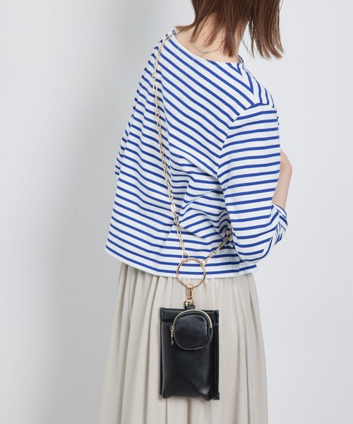 ROPE' PICNIC(ロペピクニック)の「【一部店舗限定】イヤホンケース+スマホサングラスショルダーバッグ(ショルダーバッグ・レディース・ブラック/その他1・FREE)」の2枚目の写真