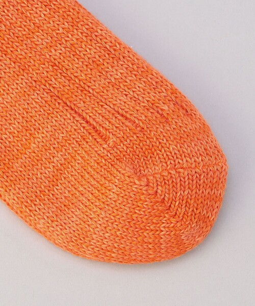 coen（コーエン）の「Robert P．Miller（ロバートピーミラー）カラーリブソックス（ソックス/靴下・レディース・オフホワイト/ダークグリーン/オレンジ/パープル・FREE）」の7枚目の写真