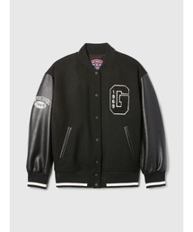 GAP バーシティジャケット GAP（ギャップ）の「ウール バーシティロゴ ボーイフレンド