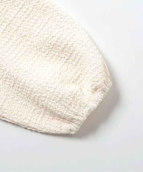 apres les cours(アプレレクール)の「つけ襟付きボディスーツ(ロンパース・キッズ・ブラック/アイボリー・70/80)」の6枚目の写真