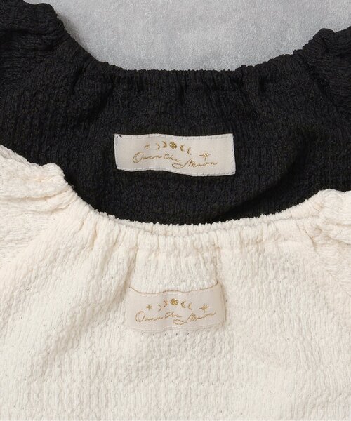 apres les cours(アプレレクール)の「つけ襟付きボディスーツ(ロンパース・キッズ・ブラック/アイボリー・70/80)」の21枚目の写真